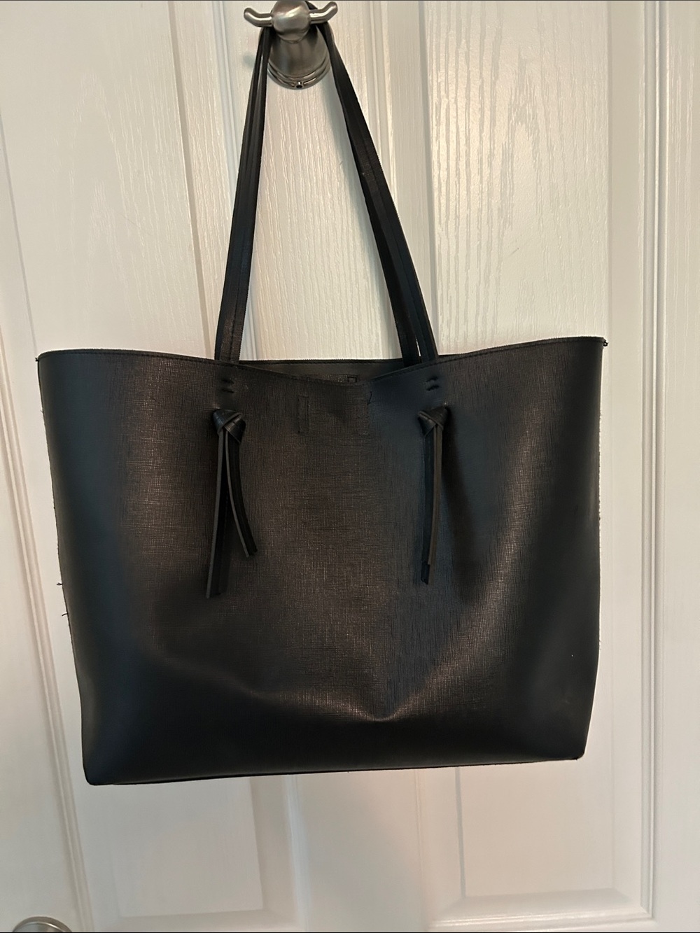 Indigo Black Tote